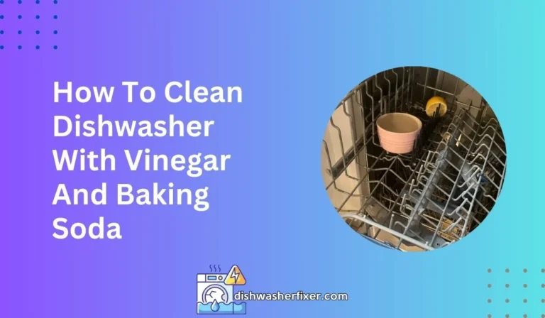 How To Clean Dishwasher With Vinegar And Baking Soda