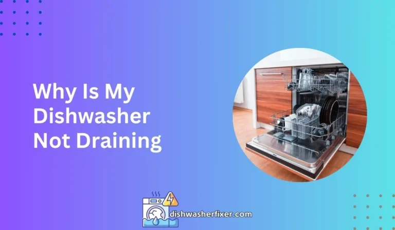Why Is My Dishwasher Not Draining