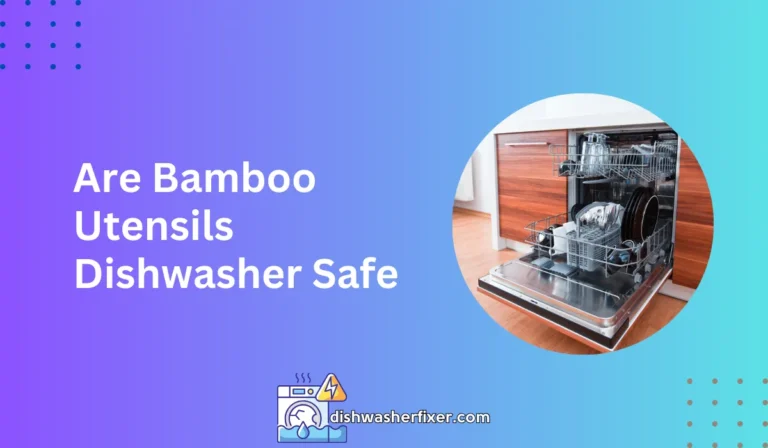 are bamboo utensils dishwasher safe