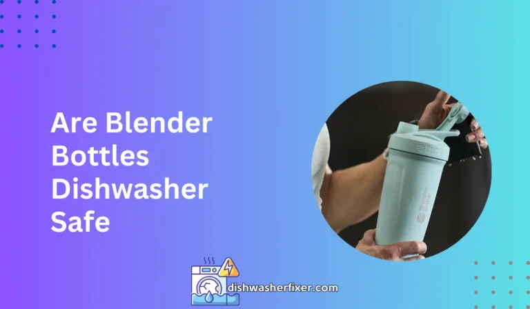 are blender bottles dishwasher safe