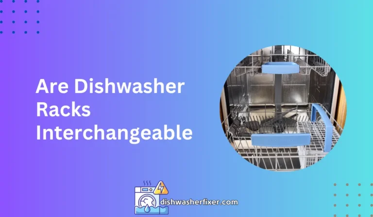 are dishwasher racks interchangeable