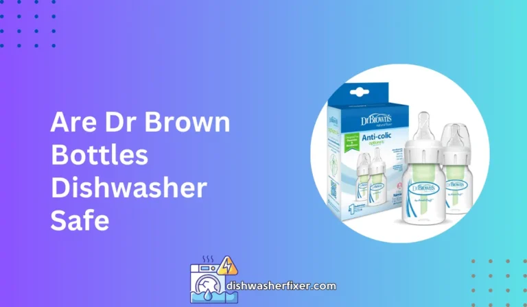 are dr brown bottles dishwasher safe