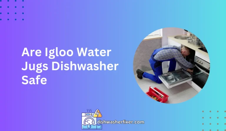 are igloo water jugs dishwasher safe