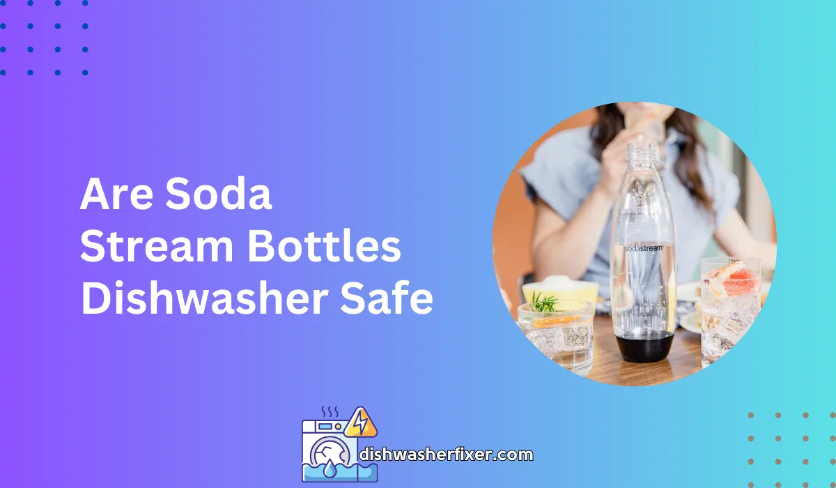 are soda stream bottles dishwasher safe