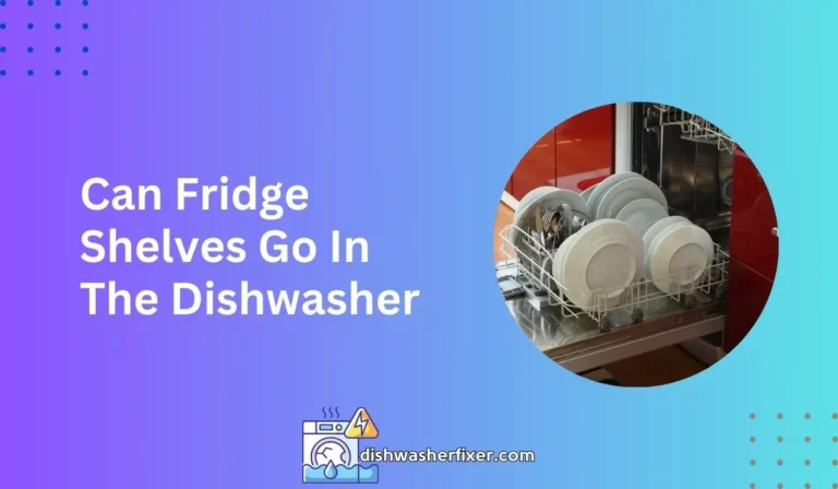 can fridge shelves go in the dishwasher