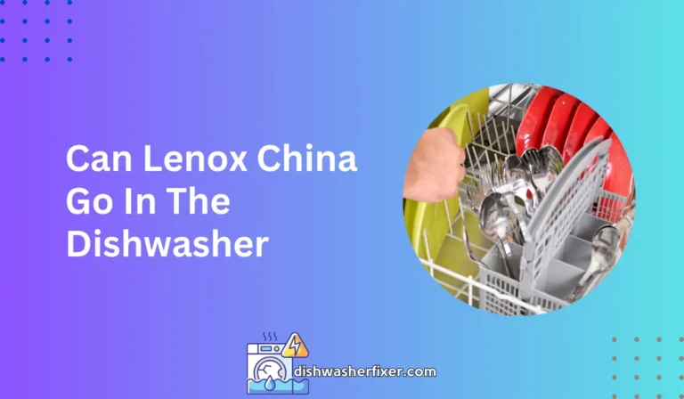 can lenox china go in the dishwasher