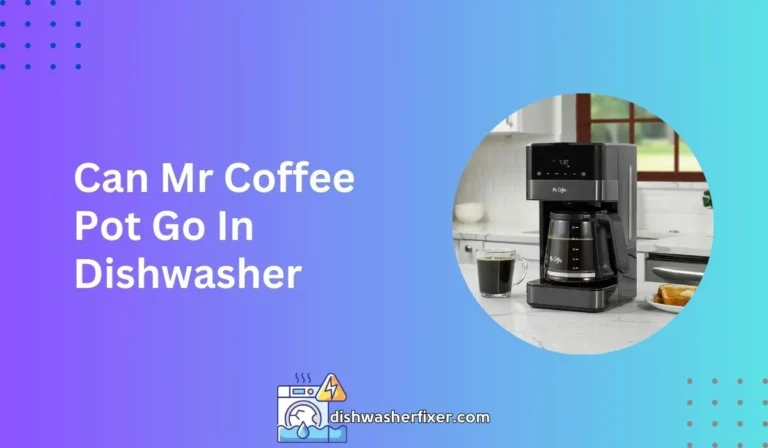 can mr coffee pot go in dishwasher