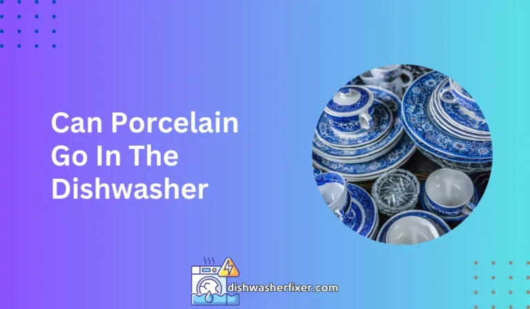 can porcelain go in the dishwasher