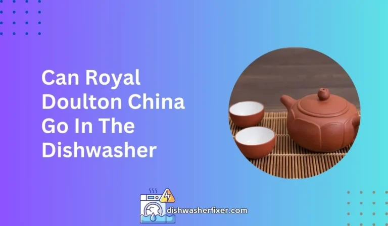 can royal doulton china go in the dishwasher