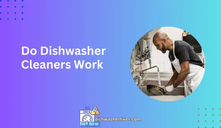 do dishwasher cleaners work