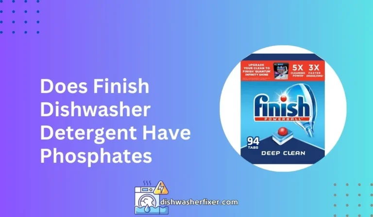 does finish dishwasher detergent have phosphates