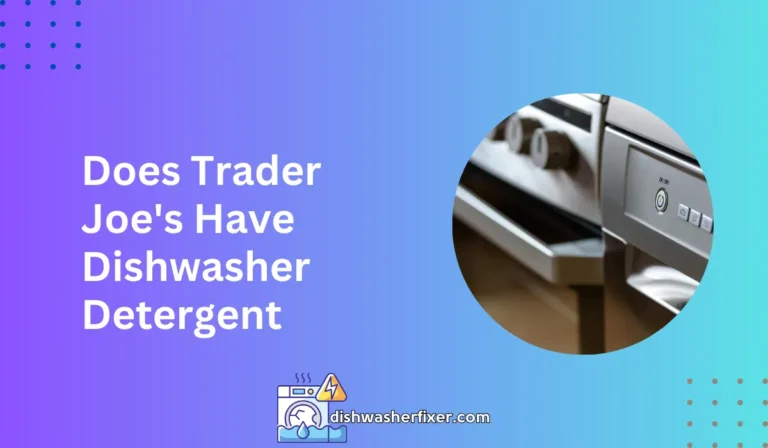 does trader joe's have dishwasher detergent