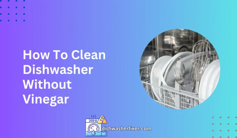 how to clean dishwasher without vinegar