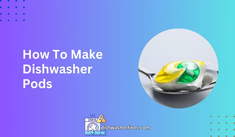 how to make dishwasher pods
