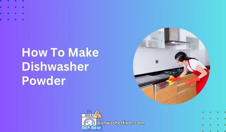 how to make dishwasher powder