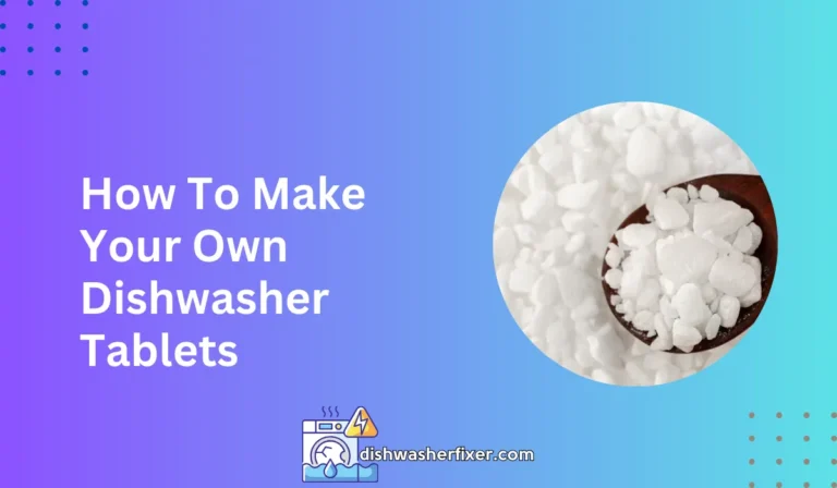 how to make your own dishwasher tablets