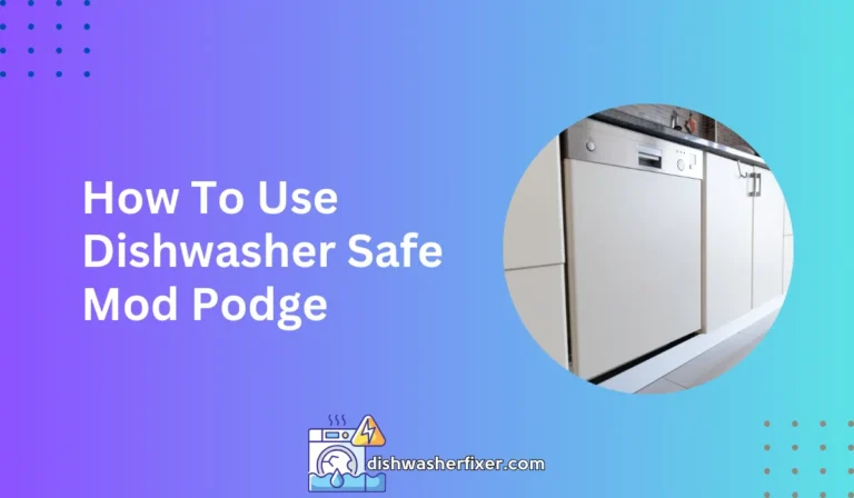 how to use dishwasher safe mod podge