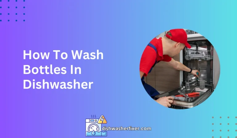 how to wash bottles in dishwasher