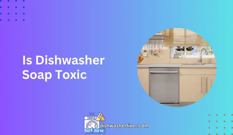 is dishwasher soap toxic