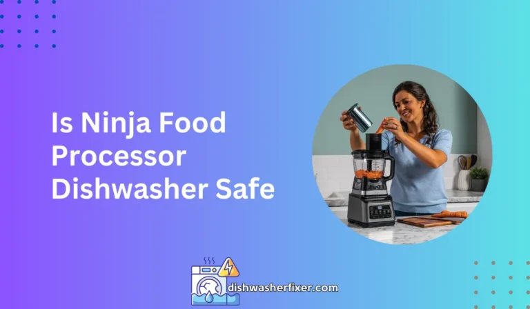 is ninja food processor dishwasher safe