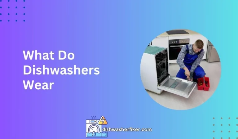 what do dishwashers wear