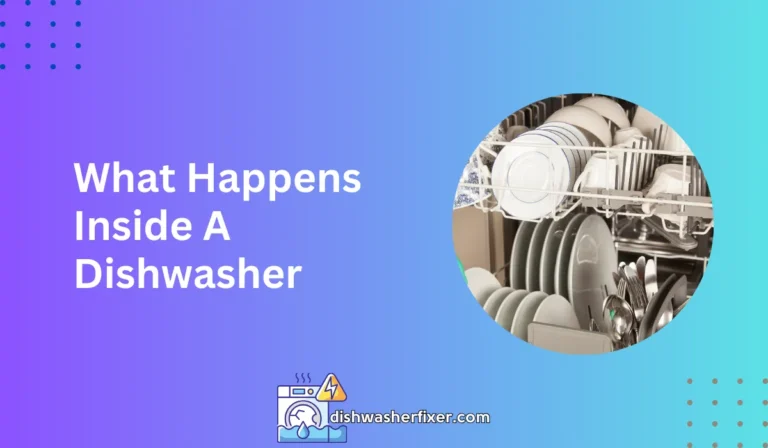 what happens inside a dishwasher