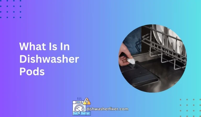 what is in dishwasher pods