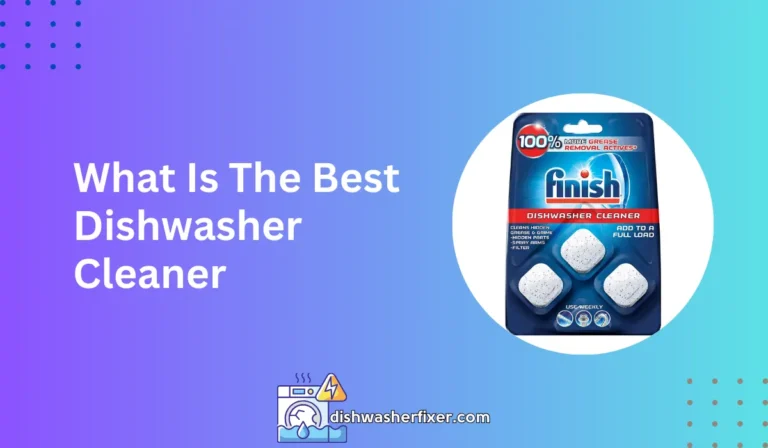 what is the best dishwasher cleaner