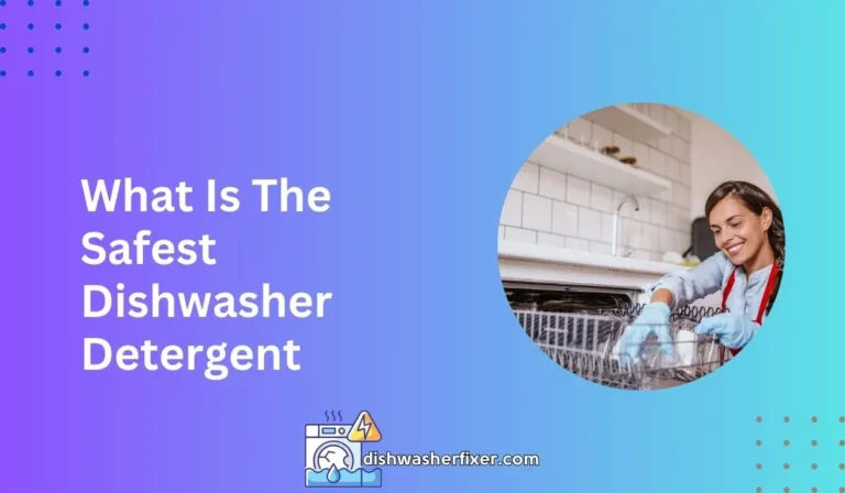 what is the safest dishwasher detergent