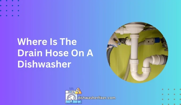 what to do with rubber flap on bosch dishwasher